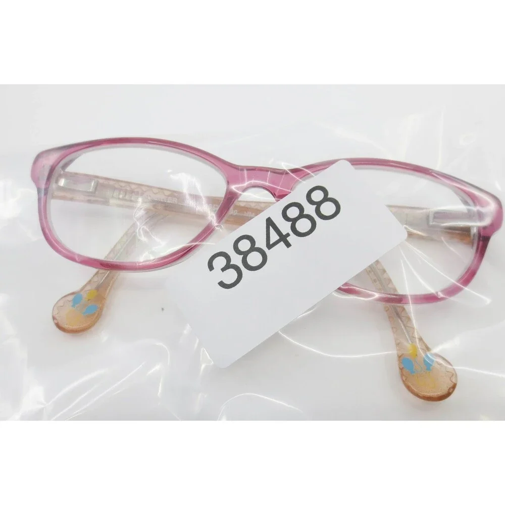 My Little Pony Laughter PNK Eyeglasses Pink Glitter Girls Frames 48-15-130